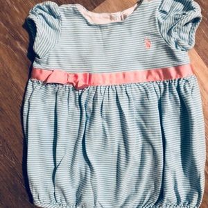 Ralph Lauren striped bubble